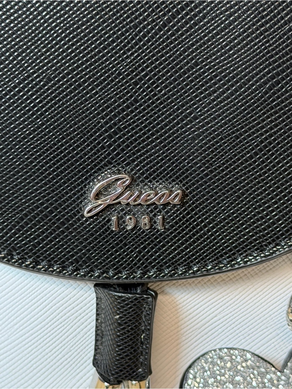 Guess Varsity Pop Mini Pin Up Crossbody Bag - Picture 3 of 13